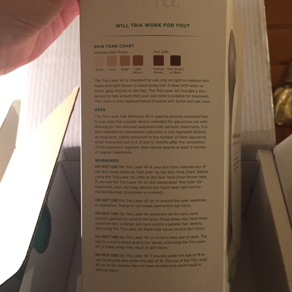 Tria Laser Hair Remover home device - Picture 2 of 8